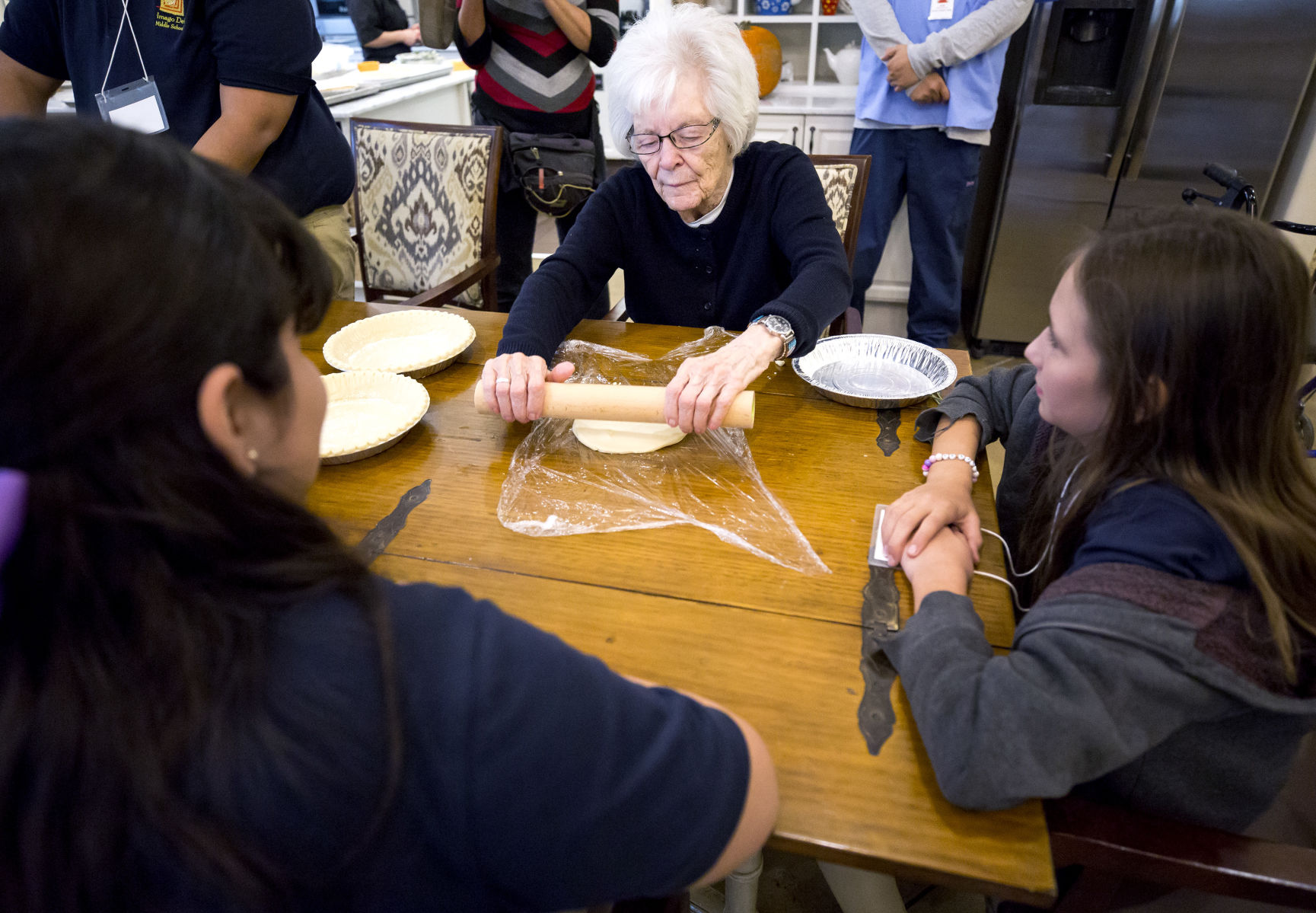 Making pies at The Hacienda at the River